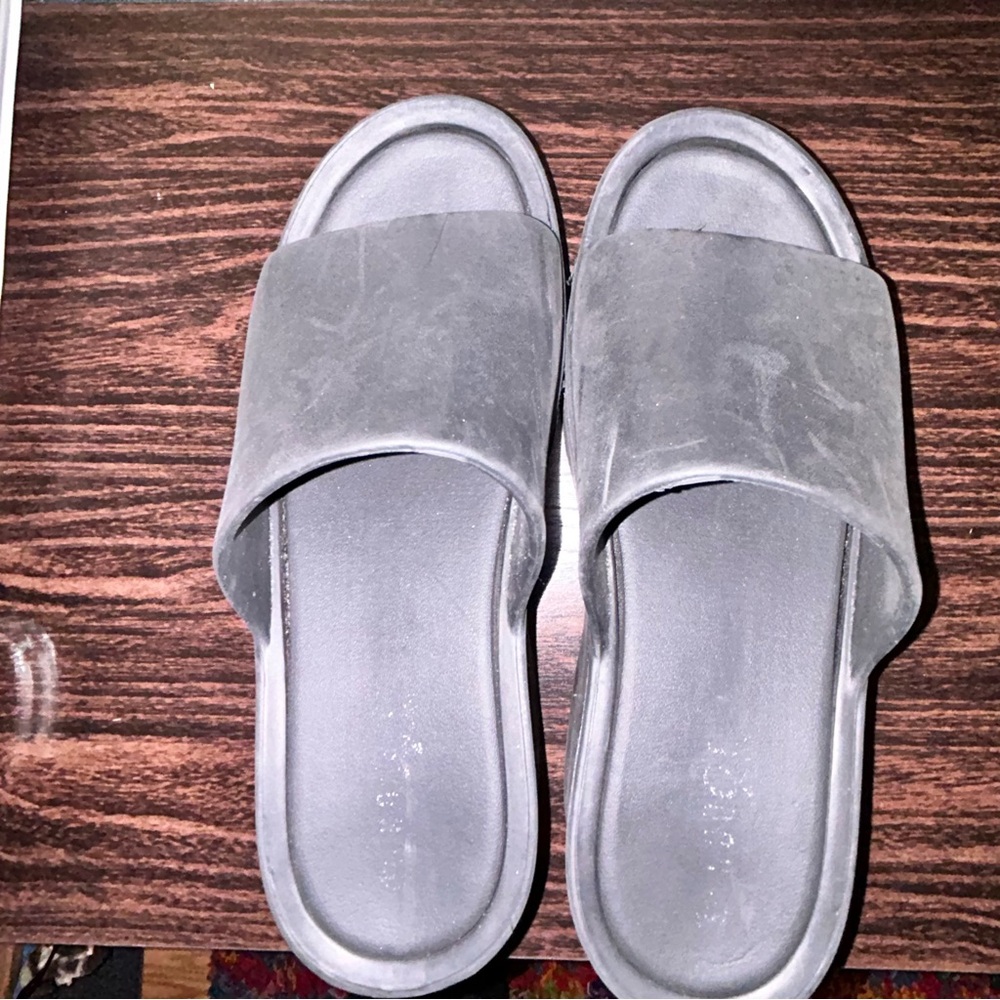Black Platform Shoes with Minimalist Design
